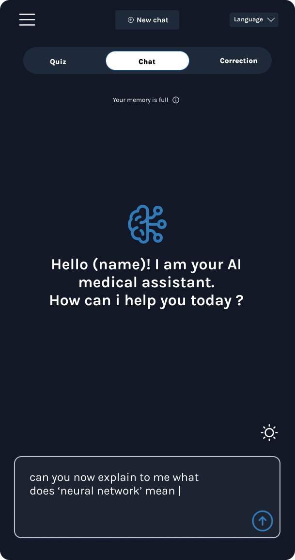 AI Chat Interface